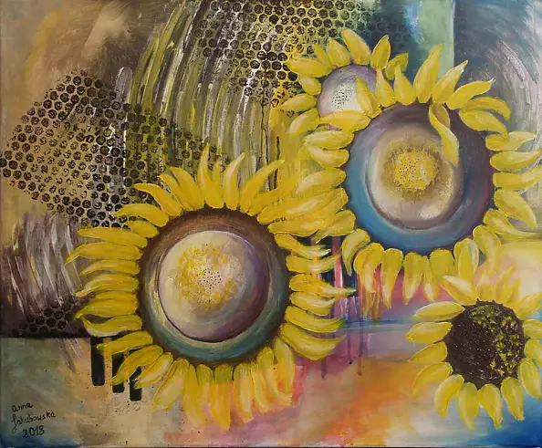 Anna Jakubowska - "Sunflowers 1"