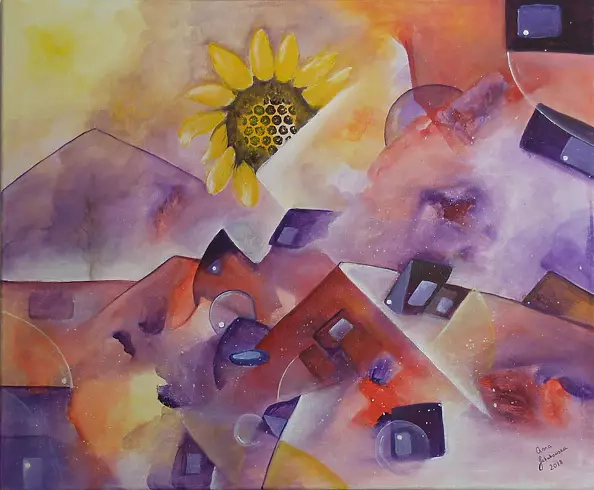 Anna Jakubowska - "Sunflowers 2"