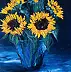 Anastasiia Novytska - Sunflowers 50x60 cm