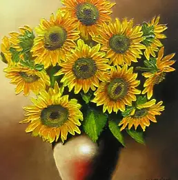 Marlena Łozińska - Słoneczniki VI