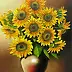 Marlena Łozińska - Sunflowers VI