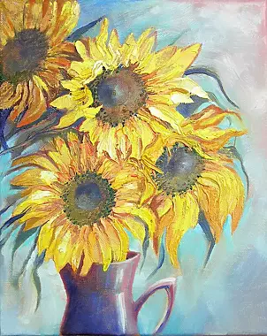 Izabela Krzyszkowska - Sunflowers