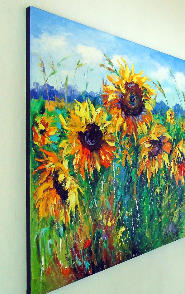Olha Darchuk - Sunflowers
