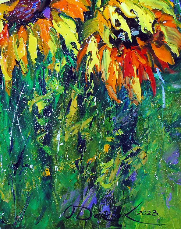 Olha Darchuk - Sunflowers
