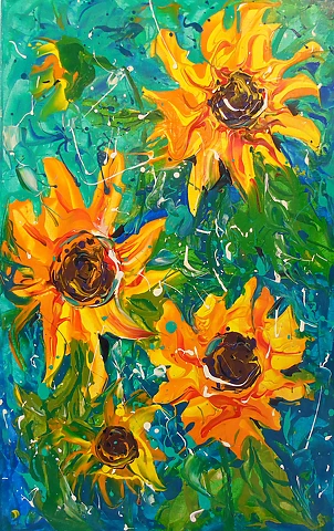 Olha Darchuk - Sunflowers