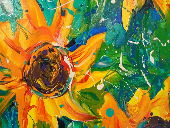 Olha Darchuk - Sunflowers