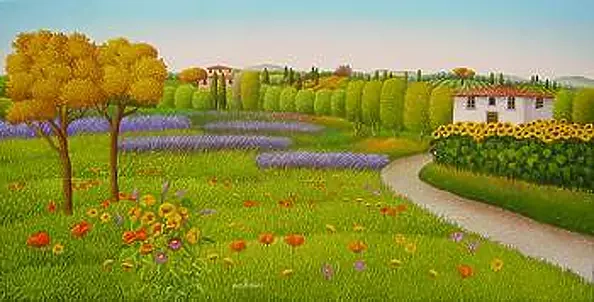 Cesare Marchesini - Sunflowers my house