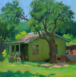 Vadim Goryanskiy, Солнечный день, Масляная картина - холст, 35 x 40