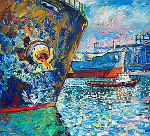Andrey Chebotaru - Sunny day in the port