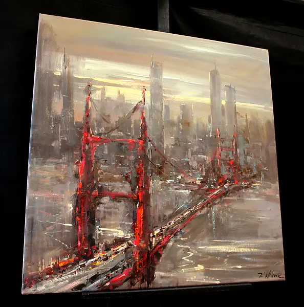 Kornel Wilczek - Pont du coucher de soleil