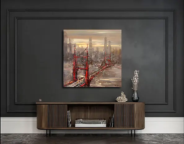 Kornel Wilczek - Pont du coucher de soleil