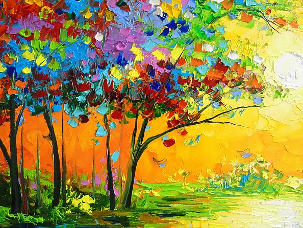 Olha Darchuk - Bagliore del tramonto