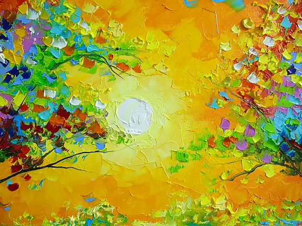 Olha Darchuk - Bagliore del tramonto