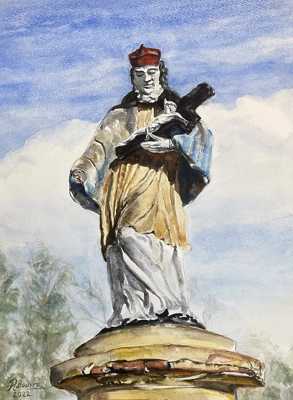 Rafał Bochra - Św. Jan Nepomucen w Opolu Lubelskim