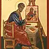 Monika Pakuła Ośmiałowska - St. Luke Painting