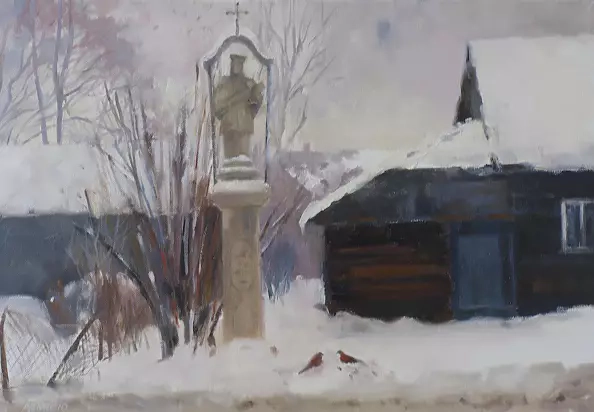 Agnieszka Nizegorodcew - Św. Nepomucen i ptaszki