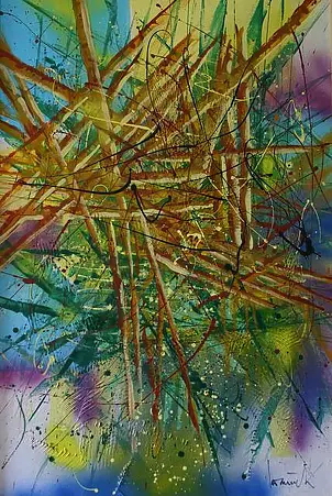 Tadeusz Iwańczuk - Swamp grass 1