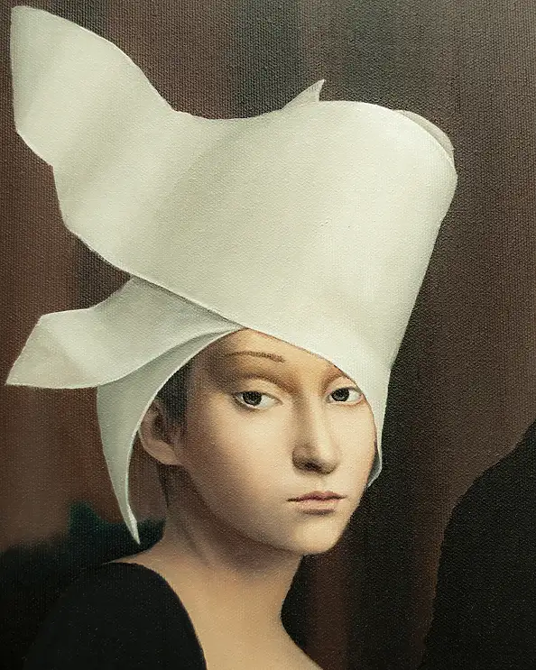 Nataliya Bagatskaya, Świadkowie Niewidzialnego, Obraz akrylowy - płótno, 80 x 100