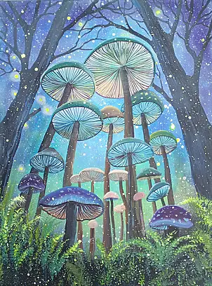 Luba Santkiewicz, , Peinture acrylique - toile, 30 x 40