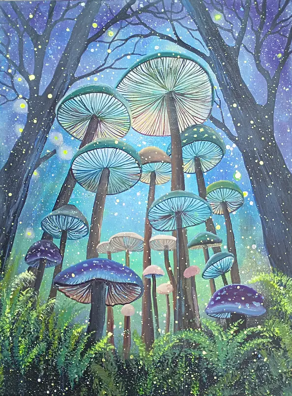 Luba Santkiewicz, , Peinture acrylique - toile, 30 x 40