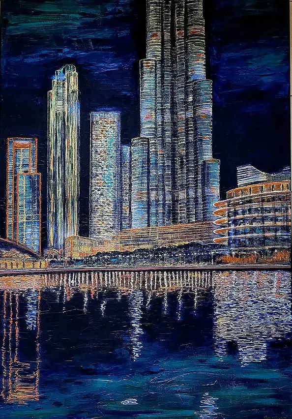 Krystyna PALCZEWSKA - Lights of Dubai
