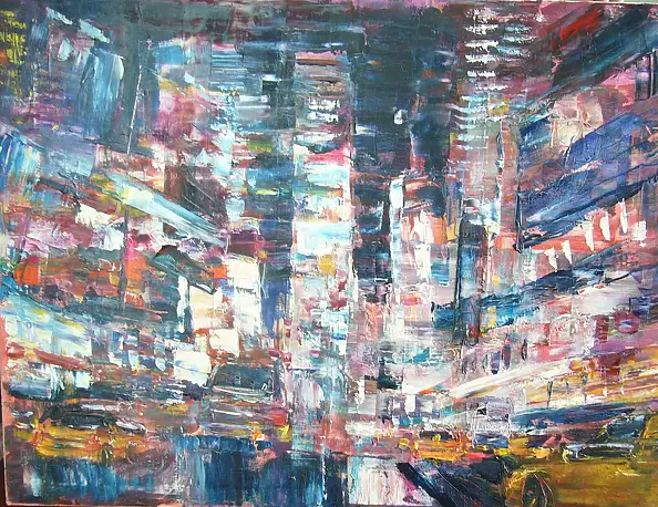 Kazimierz Komarnicki - Światła Nowego Jorku V