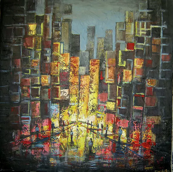 Filip Łoziński - lights at night