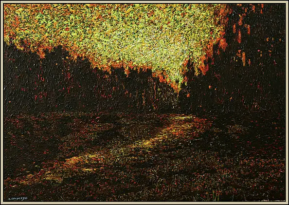 Marek Chomczyk, Licht und Schatten, Acrylgemälde - Leinwand, 140 x 100