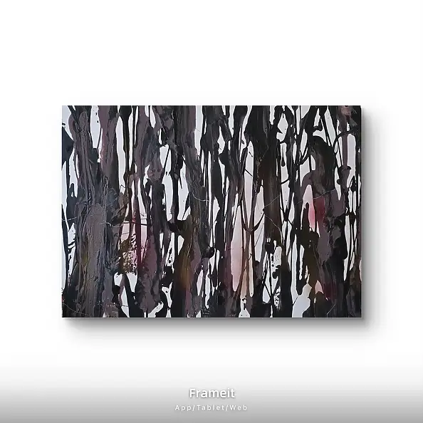 Ewa Mościszko, Swiatlo lasu 2, Obraz akrylowy - , 75 x 55