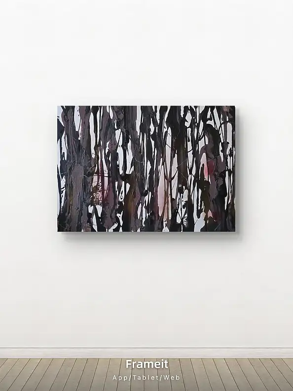 Ewa Mościszko, Swiatlo lasu 2, Obraz akrylowy - , 75 x 55