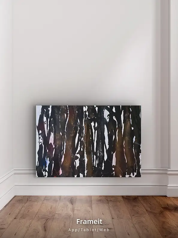 Ewa Mościszko, Swiatlo lasu , Obraz akrylowy - płótno, 75 x 55