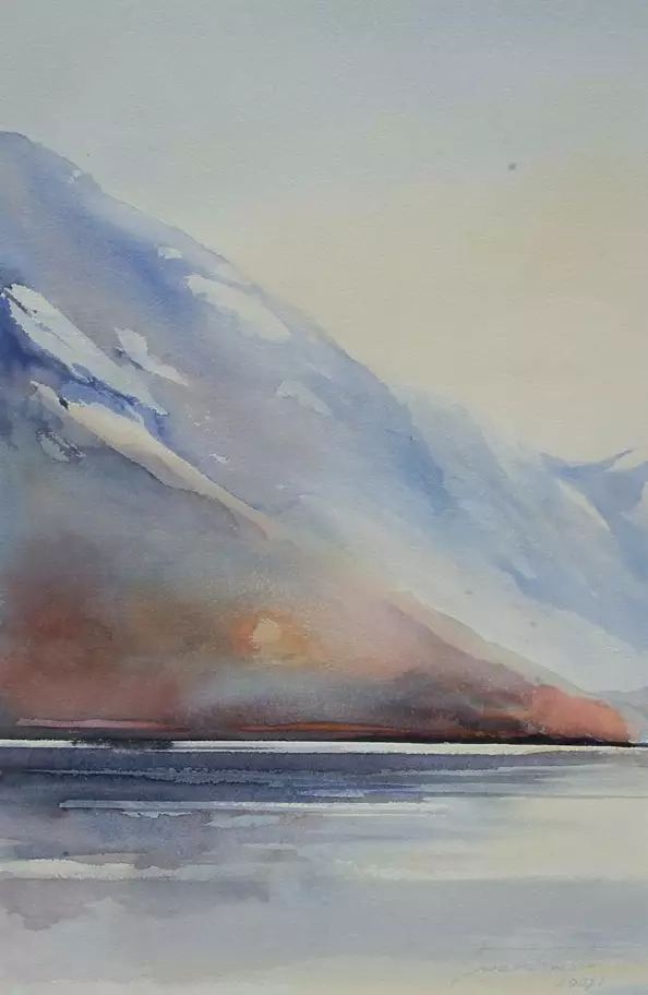 Kazimierz Twardowski - Light over the fjord