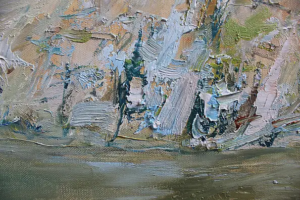 Henadzy Havartsou, Luce sulla baia, Quadro a olio - tela, 70 x 40