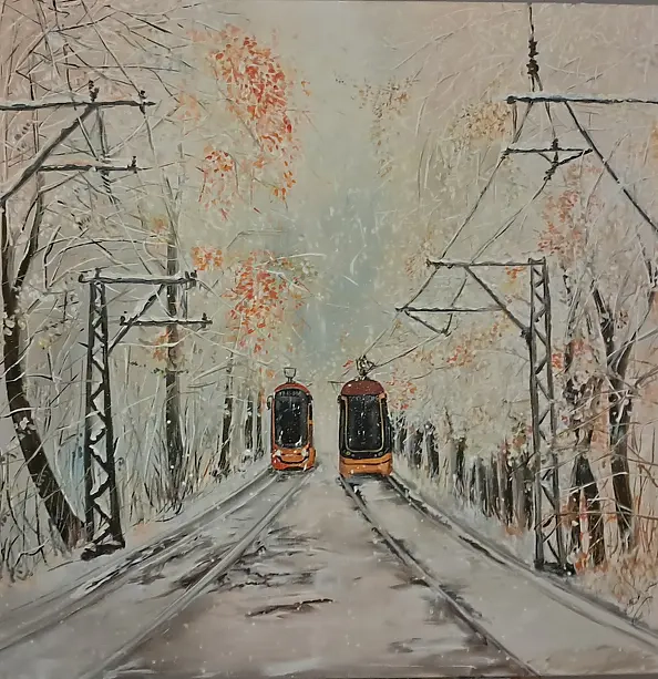 LUCYNA Wiech - Światło w śniegu II