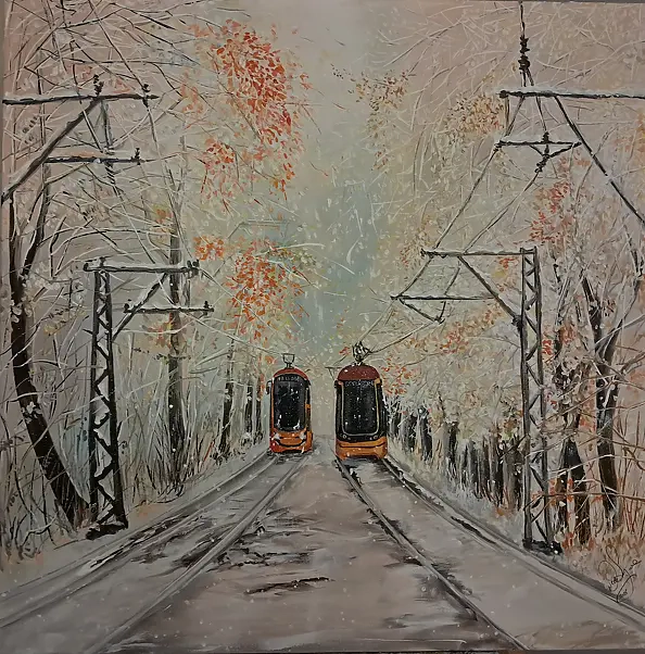 LUCYNA Wiech - Światło w śniegu II