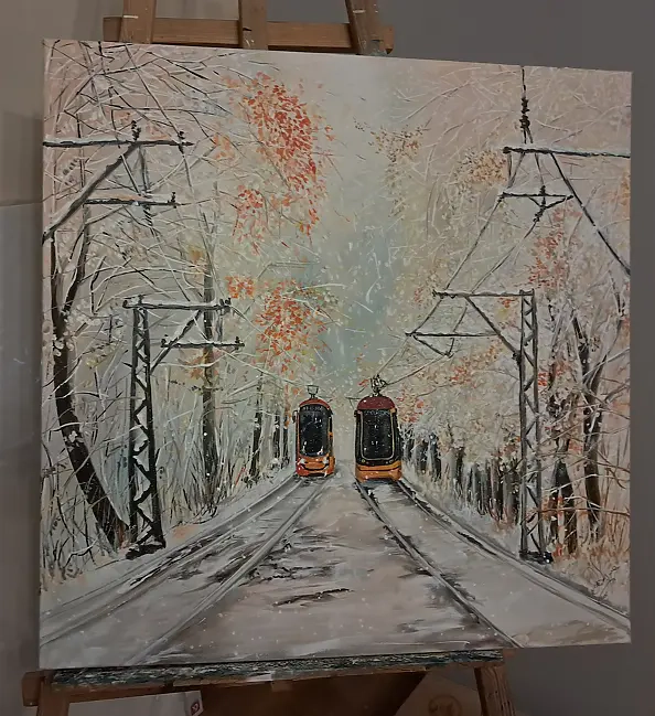 LUCYNA Wiech - Światło w śniegu II