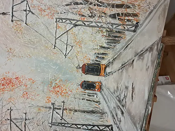 LUCYNA Wiech - Światło w śniegu II