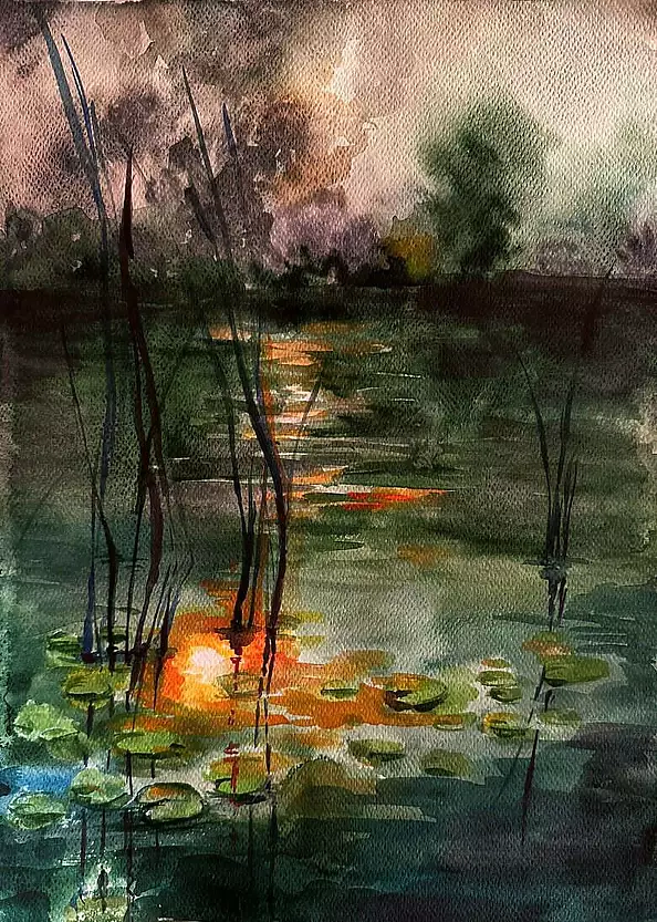 Adriana Laube - "Light in the Reeds"