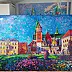 Anastasiia Kurkova, Światłopływ Stulecia, Obraz olejny - płótno, 240 x 170