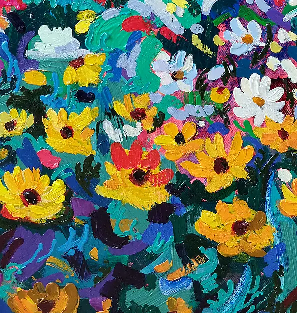 Anastasiia Kurkova, Światłopływ Stulecia, Obraz olejny - płótno, 240 x 170