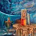 Urszula Świtaj, Parallel worlds, Oil painting - canvas, 46 x 55