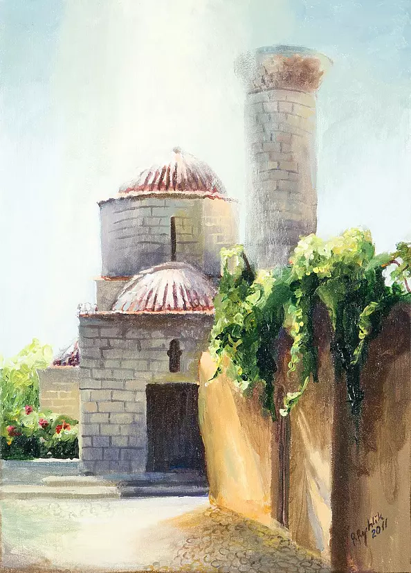 Renata Rychlik - Świątynia greko-katolicka na Rodos