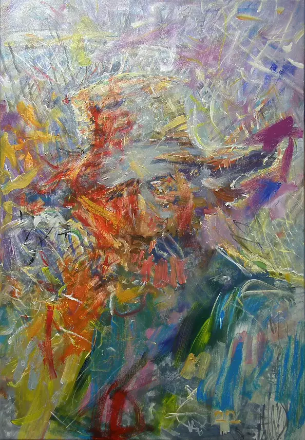 Eryk Maler - Spruce in the sun, tree