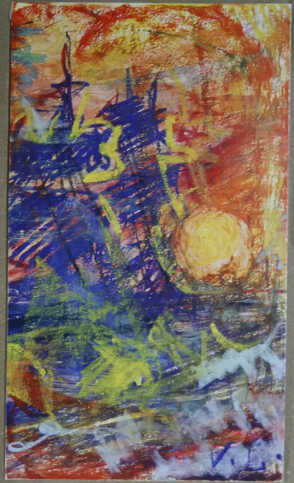 Eryk Maler - Spruce in the sun, tree