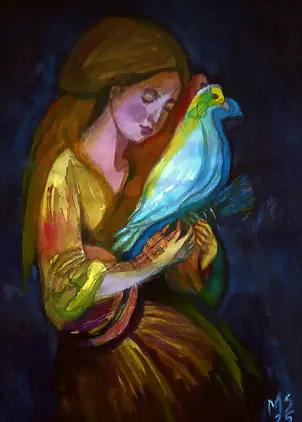 Marzena Salwowska - Saint Cecilia in musical tones