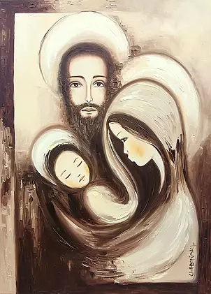 Ewa Boińska - Holy Family