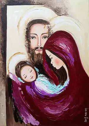 Ewa Boińska - Holy Family