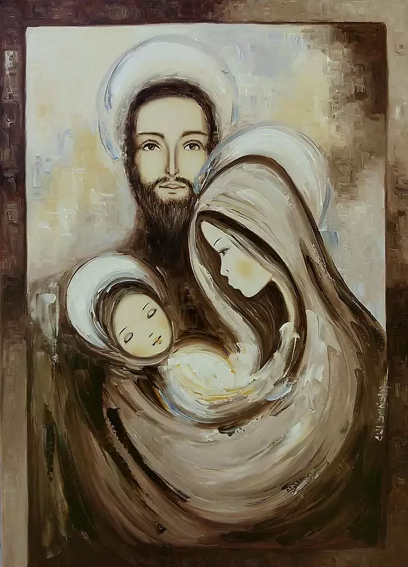 Ewa Boińska - Holy Family