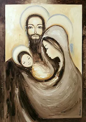 Ewa Boińska - Holy Family