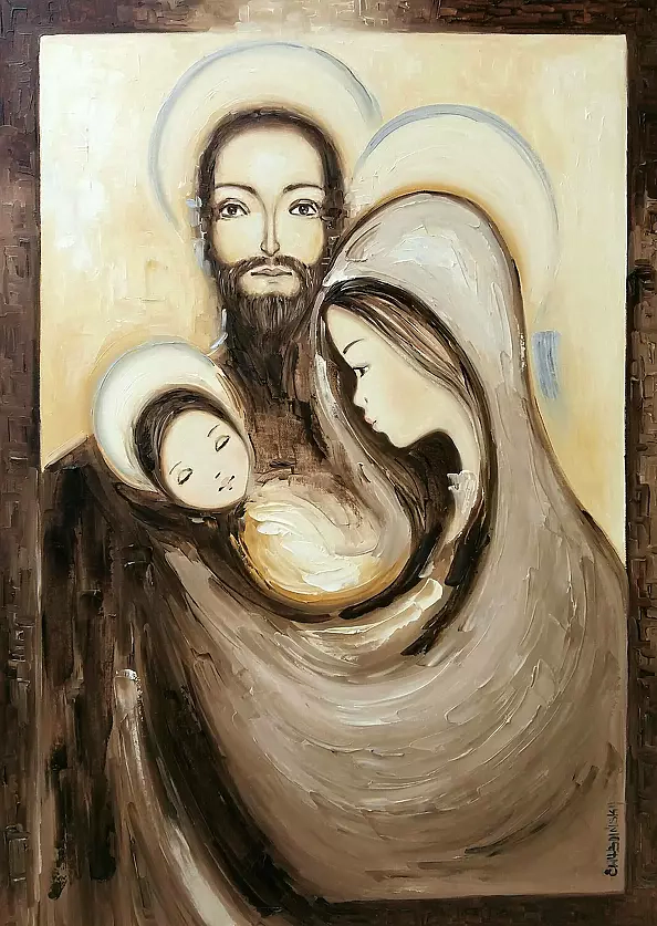 Ewa Boińska - Holy Family